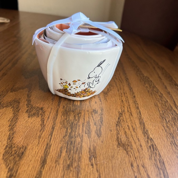 Rae Dunn Other - Snoopy Rae Dunn Fall Measuring Cups